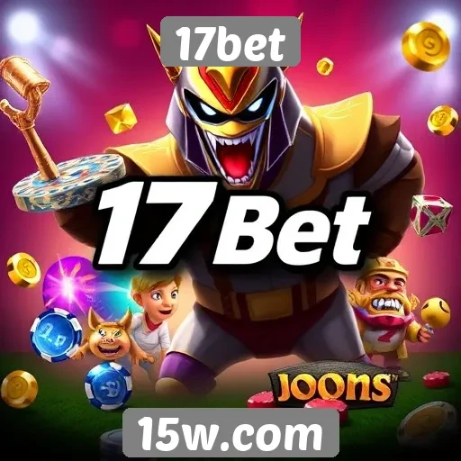Variedade de jogos disponíveis no site 17bet